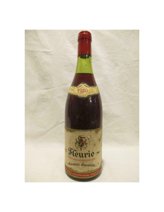 1980 - fleurie - vincent jacoulot (b1) - rouge - beaujolais france - Just Wines 