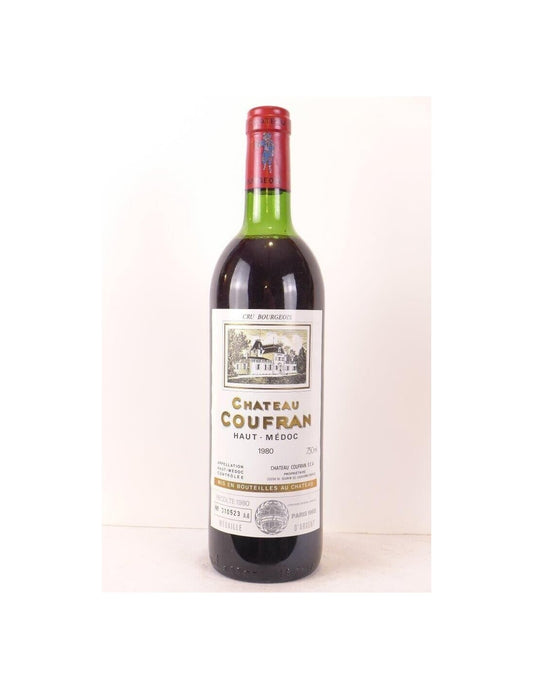 1980 - haut-médoc - château coufran cru bourgeois - rouge - bordeaux - Just Wines 