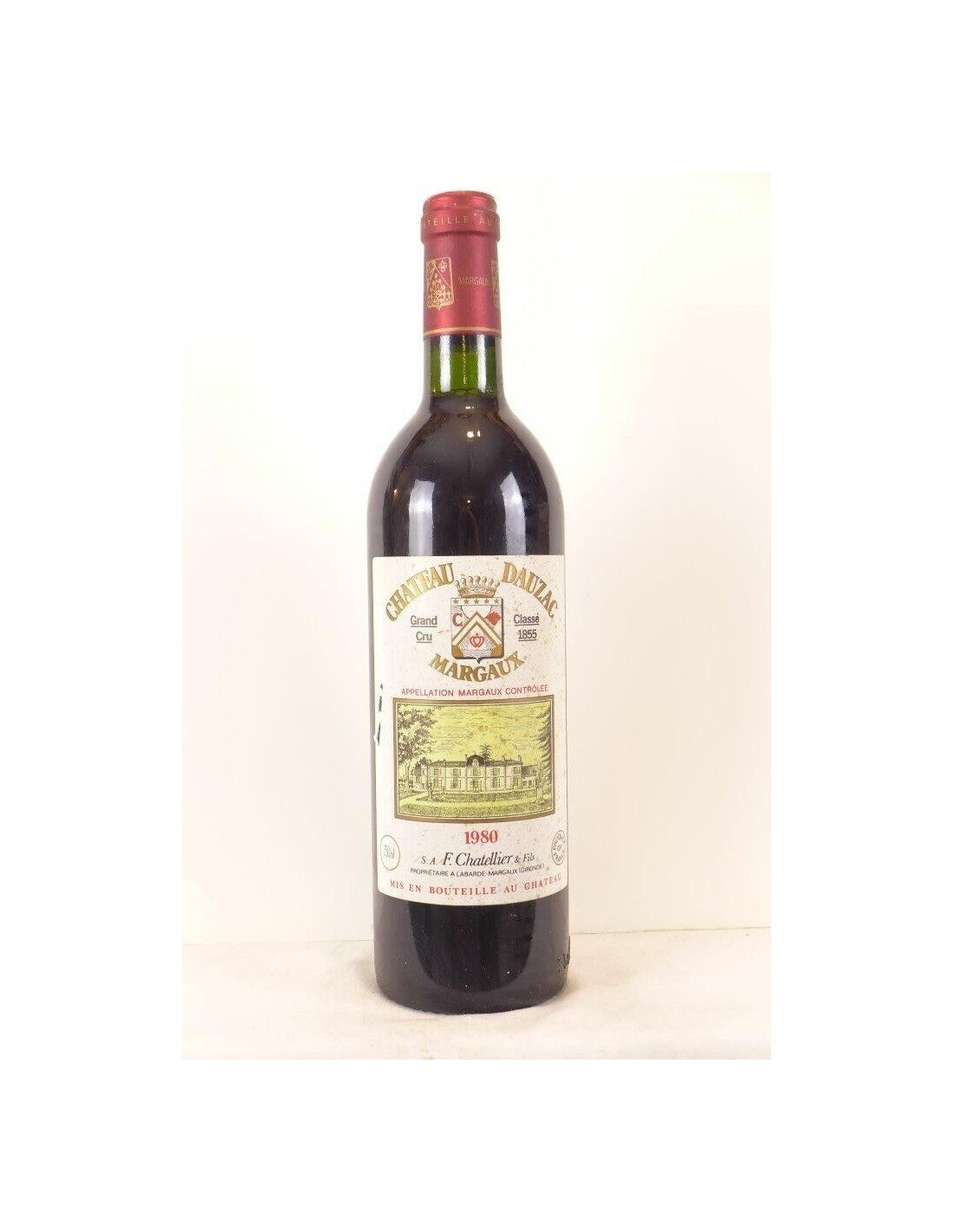 1980 - margaux - château dauzac grand cru classé - rouge - bordeaux - Just Wines 