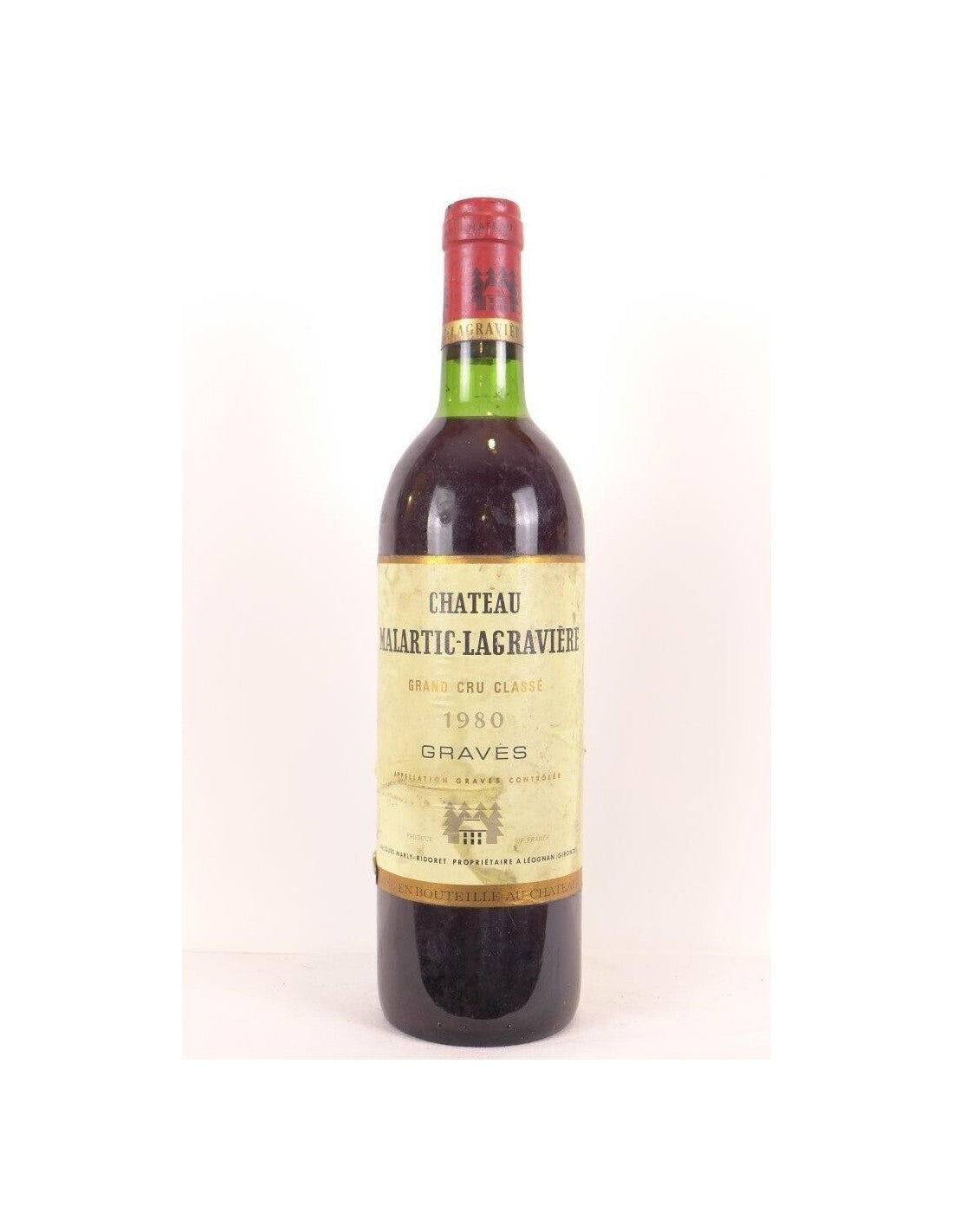 1980 - pessac-léognan - château malartic-lagravière grand cru classé (accro capsule) - rouge - bordeaux - Just Wines 