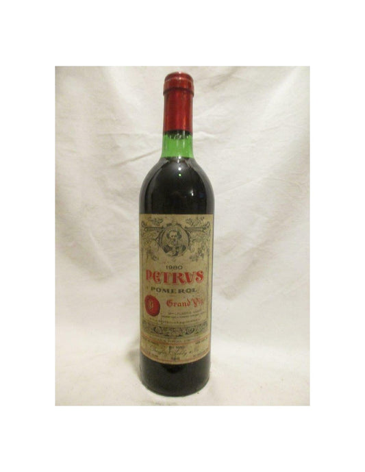 1980 - pomerol - petrus grand vin (b2) - rouge - bordeaux - Just Wines 