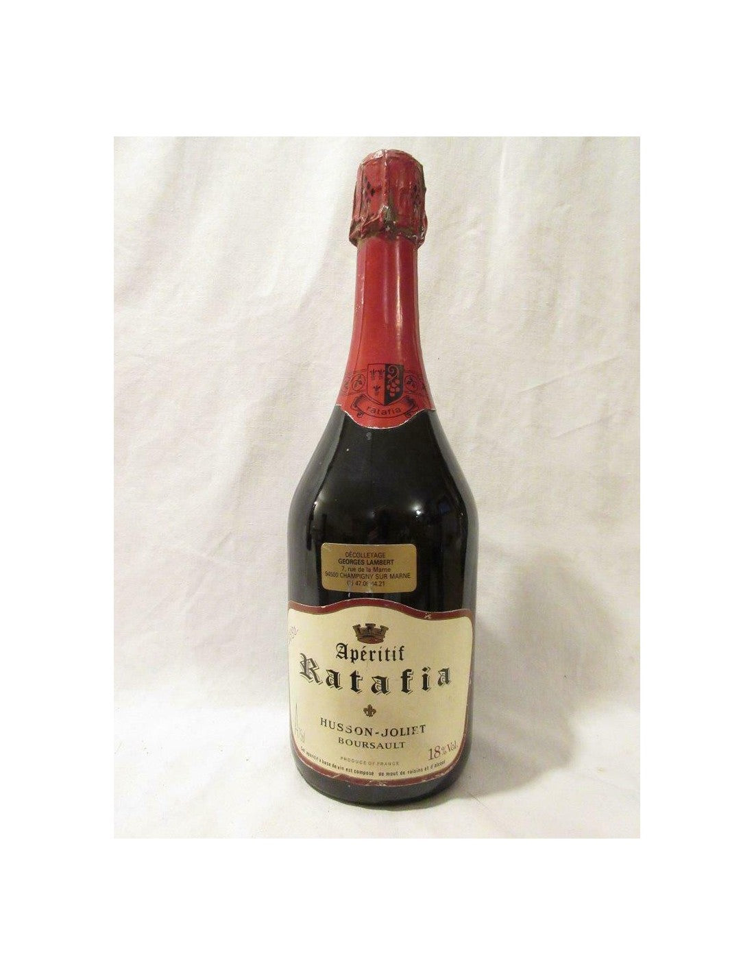 1980 - ratafia - ratafia - alcool - - Just Wines 