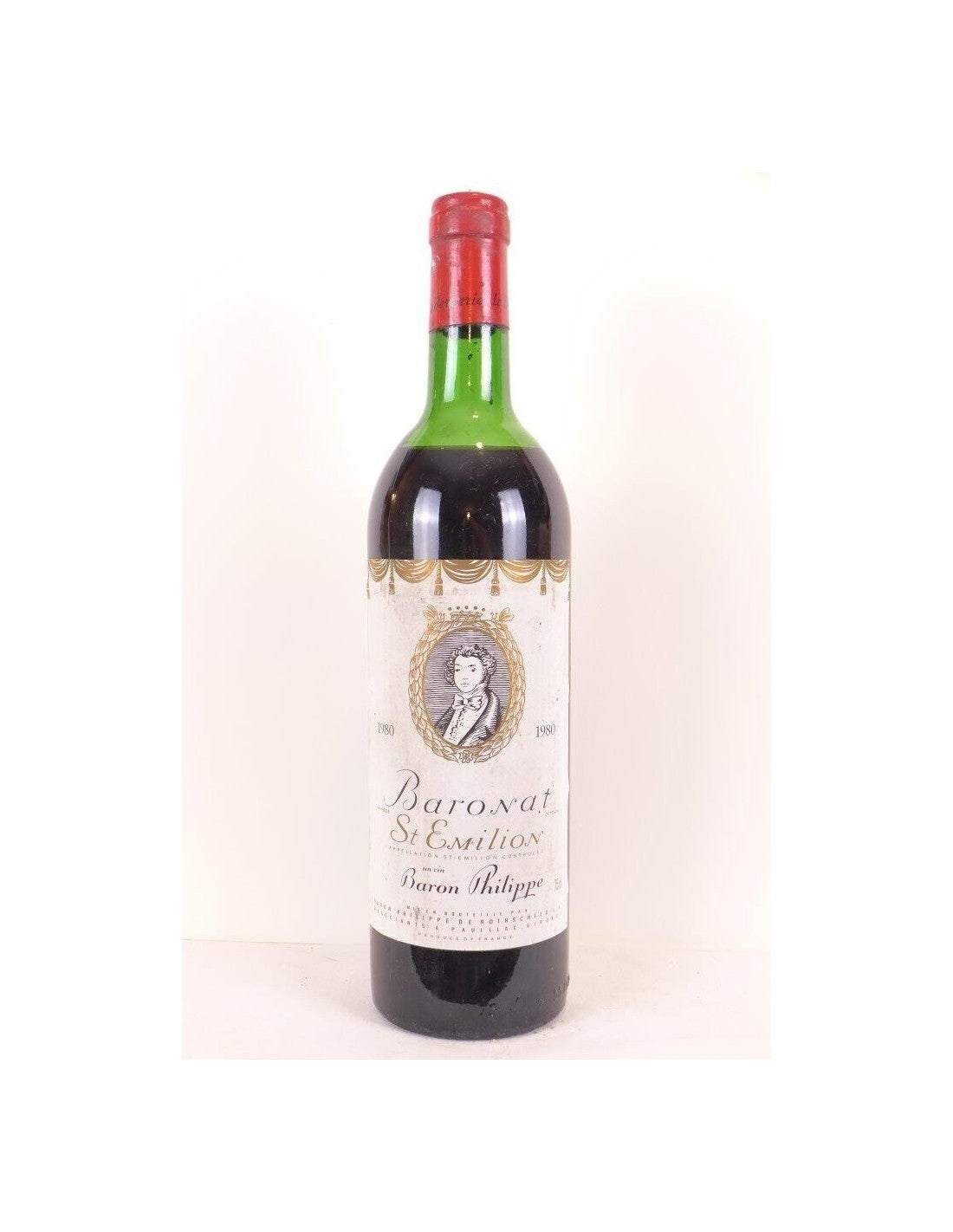 1980 - saint-émilion - baronat baron philippe de rothschild (b1) - rouge - bordeaux - Just Wines 