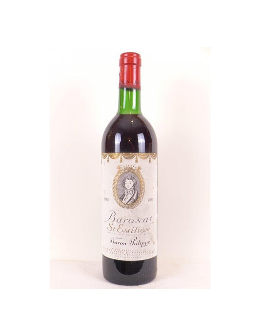 1980 - saint-émilion - baronat baron philippe de rothschild - rouge - bordeaux - Just Wines 