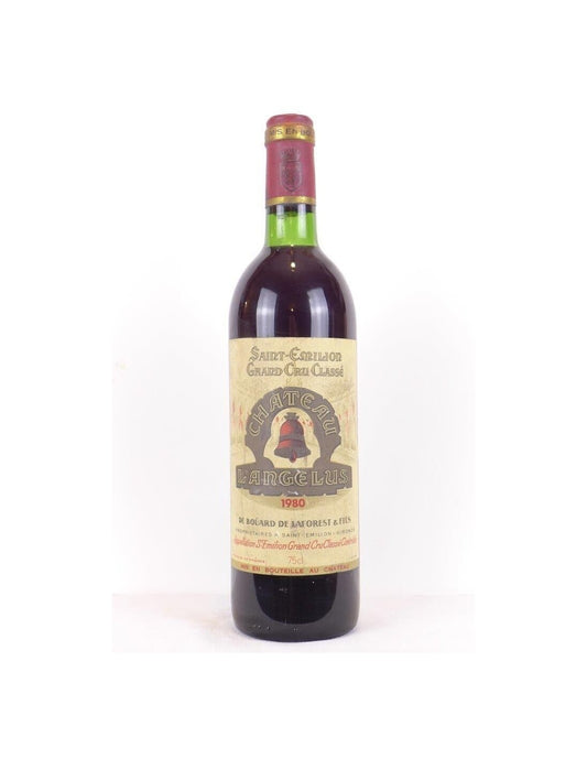 1980 - saint-émilion - câteau l'angelus grand cru classé - rouge - bordeaux - Just Wines 