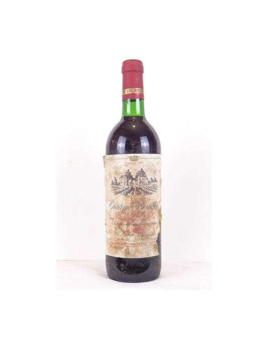 1980 - saint-émilion - château berliquet grand cru - rouge - bordeaux - Just Wines 