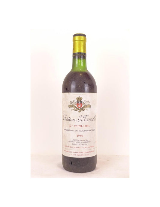 1980 - saint-émilion - château la tonnelle - rouge - bordeaux - Just Wines 