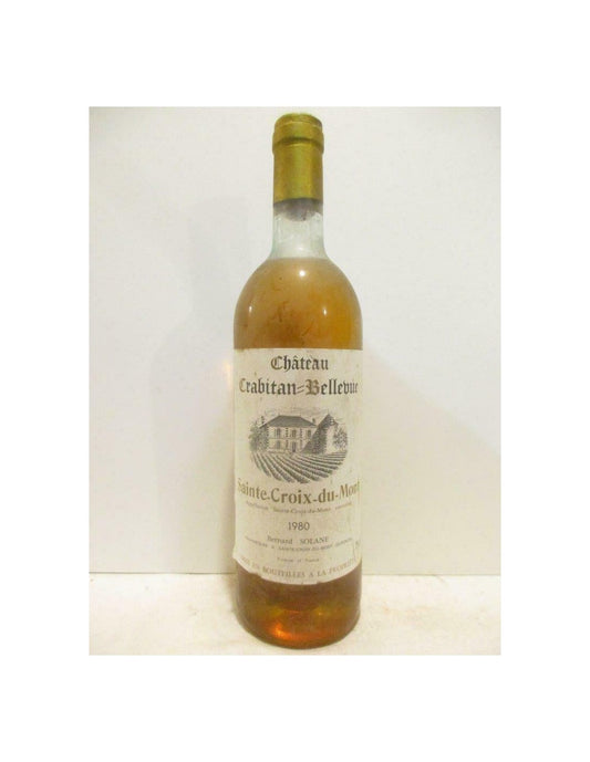 1980 - sainte-croix du mont - château crabitan-bellevue - liquoreux - bordeaux - Just Wines 