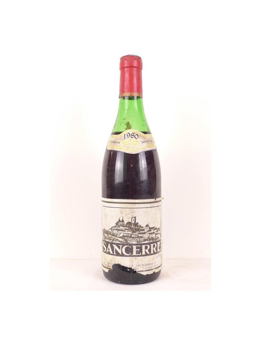 1980 - sancerre - archambault - rouge - loire - centre - Just Wines 