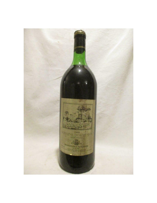 1980 - VDP d'oc - domaine d'ormesson magnum 150cl - rouge - languedoc - Just Wines 