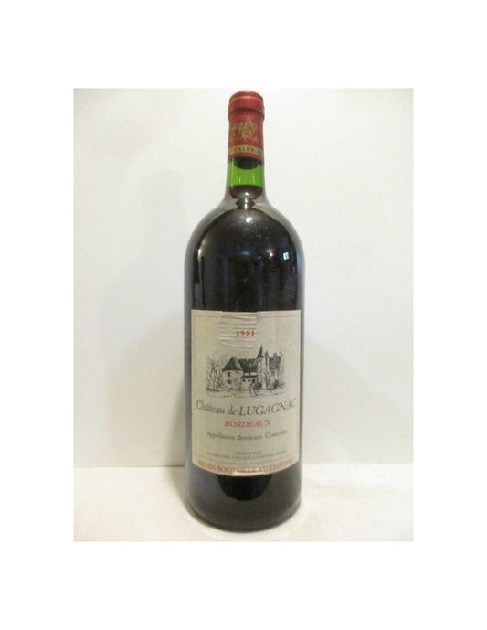 1981 - bordeaux - château de lugagnac magnum 150 cl - rouge - bordeaux - Just Wines 