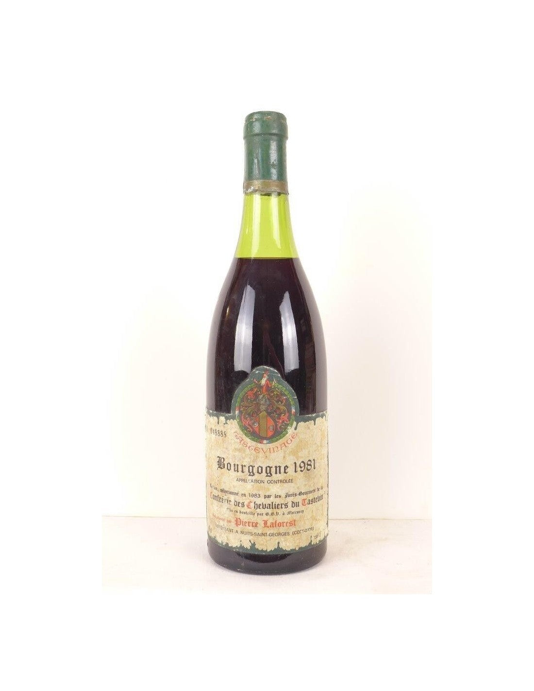 1981 - bourgogne - pierre laforest tastevinage - rouge - bourgogne - Just Wines 