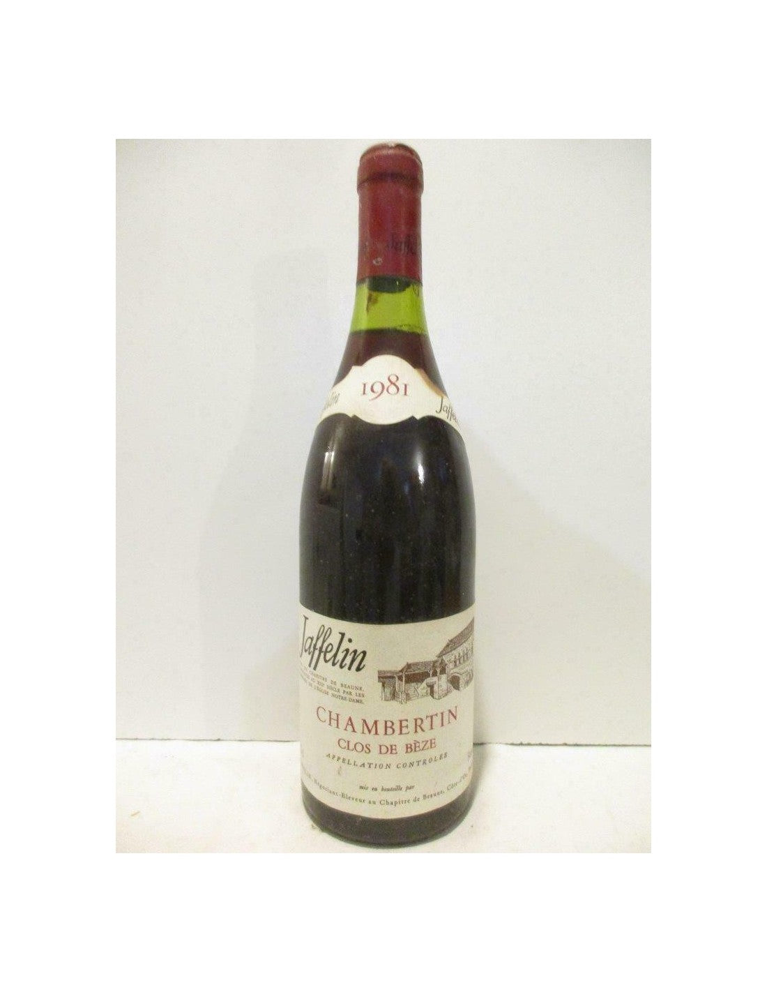 1981 - chambertin clos de bèze - jaffelin grand cru (b2) - rouge - bourgogne - Just Wines 