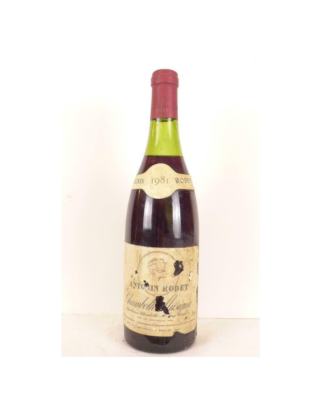 1981 - chambolle-musigny - antonin rodet - rouge - bourgogne - Just Wines 