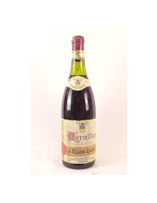 1981 - hermitage - vidal-fleury (capsule abîmée) - rouge - rhône - Just Wines 