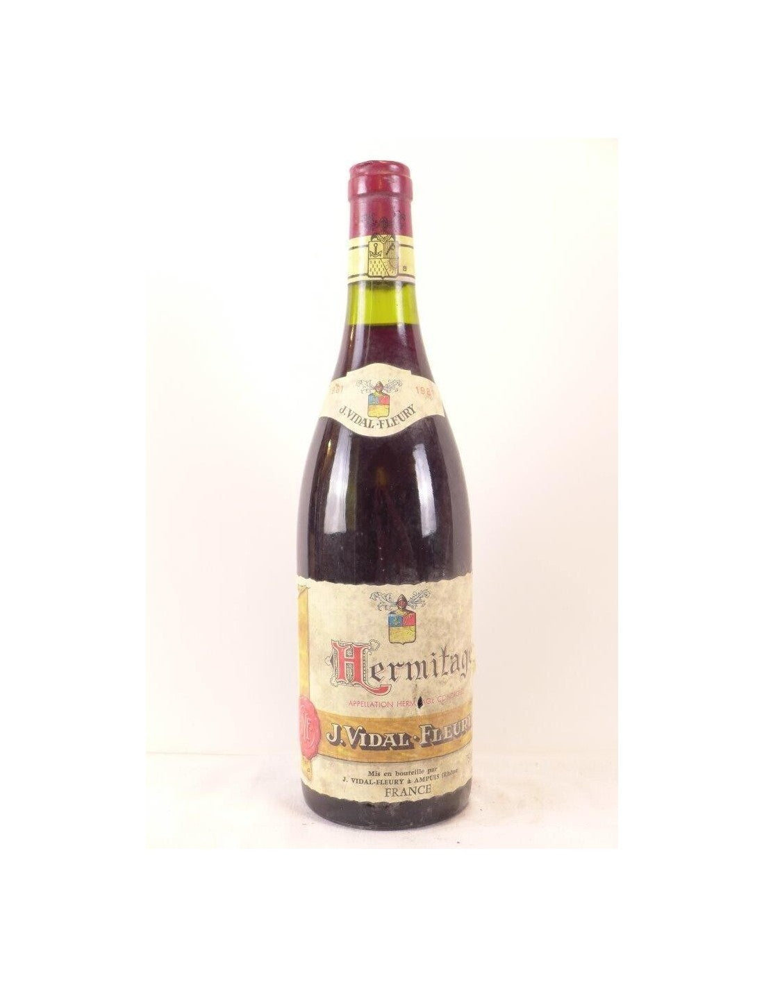 1981 - hermitage - vidal-fleury - rouge - rhône - Just Wines 