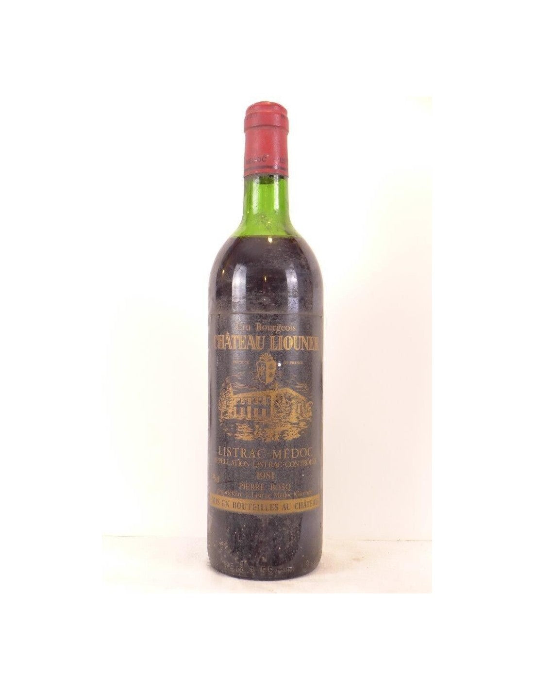 1981 - listrac - château liouner cru bourgeois - rouge - bordeaux - Just Wines 