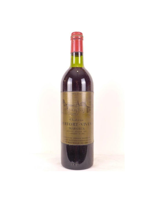 1981 - margaux - château durfort-vivens grand cru classé - rouge - bordeaux - Just Wines 