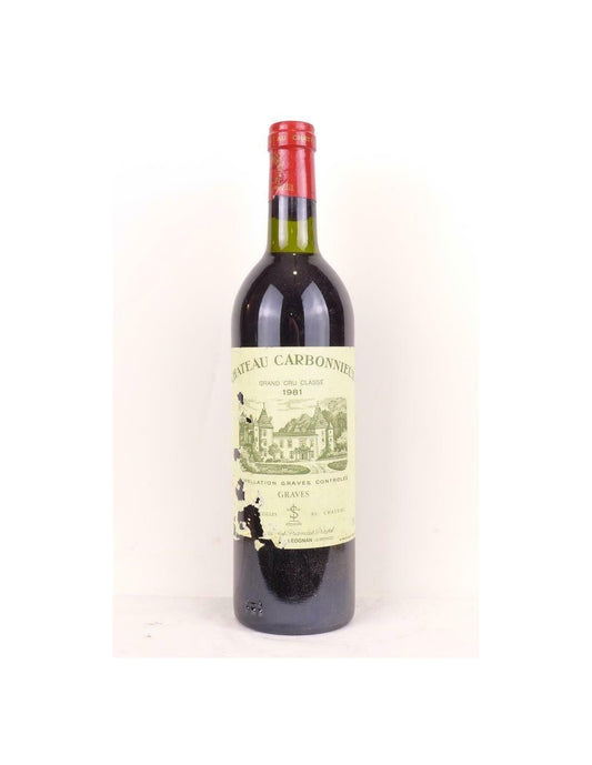 1981 - pessac-léognan - château carbonnieux grand cru classé (étiquette abîmée) - rouge - bordeaux - Just Wines 