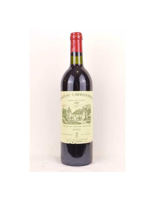 1981 - pessac-léognan - château carbonnieux grand cru classé - rouge - bordeaux - Just Wines 