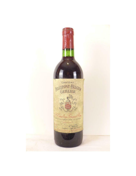 1981 - saint-émilion - château bellefont-belcier grand cru (b2) - rouge - bordeaux - Just Wines 