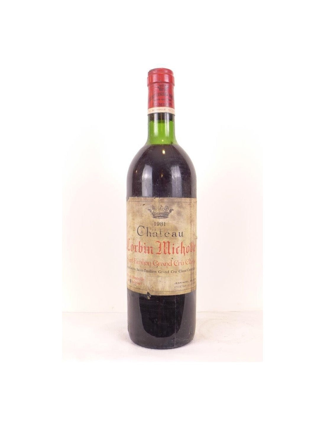 1981 - saint-émilion - château corbin michotte grand cru classé - rouge - bordeaux - Just Wines 