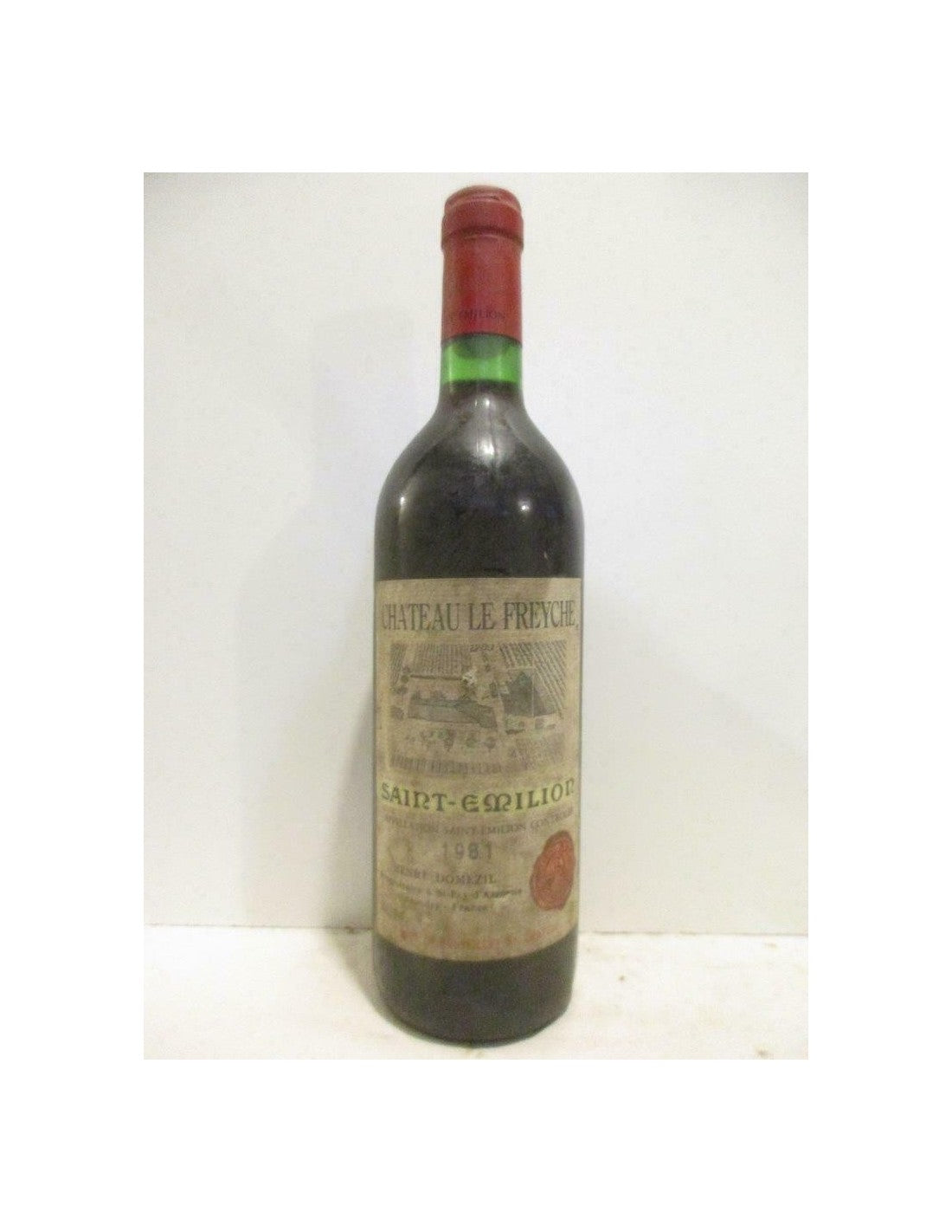 1981 - saint-émilion - château le freyche (b2) - rouge - bordeaux - Just Wines 