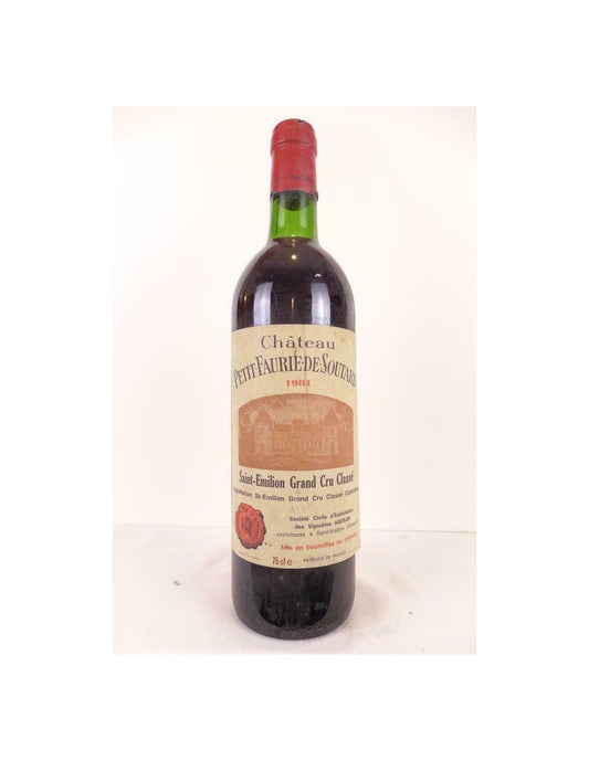 1981 - saint-émilion - château petit-faurie-de-soutard grand cru classé - rouge - bordeaux - Just Wines 