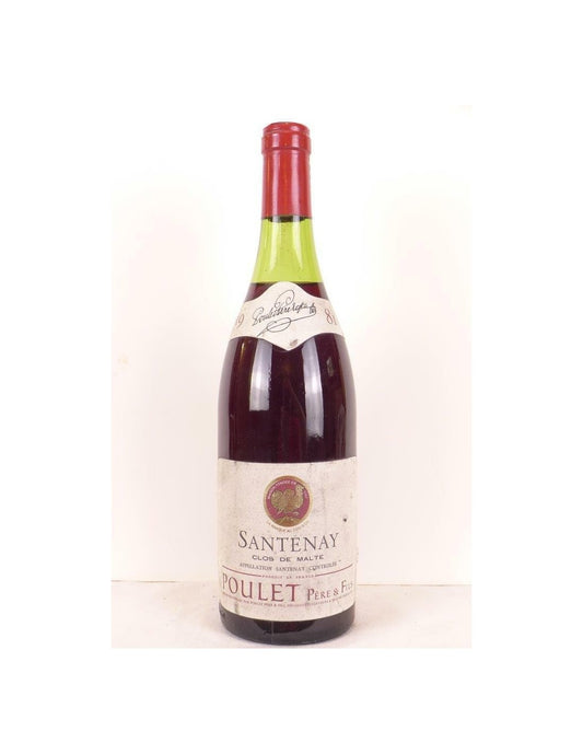 1981 - santenay - poulet clos de malte - rouge - bourgogne - Just Wines 