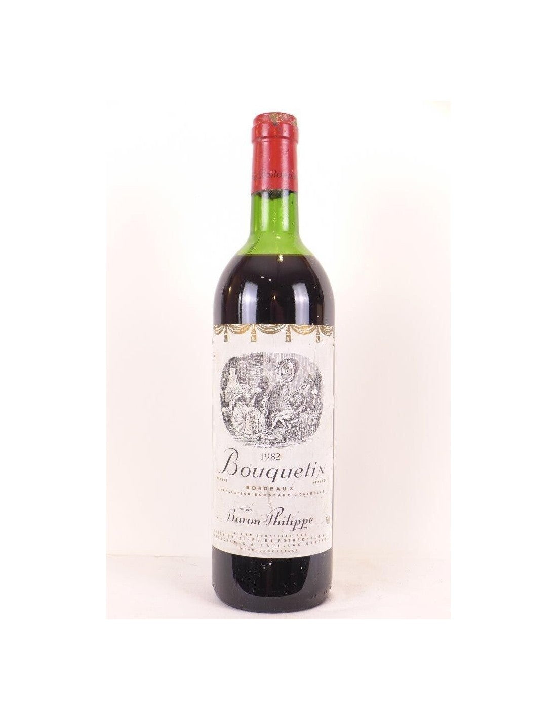 1982 - bordeaux - bouquetin baron philippe de rothschild - rouge - bordeaux - Just Wines 