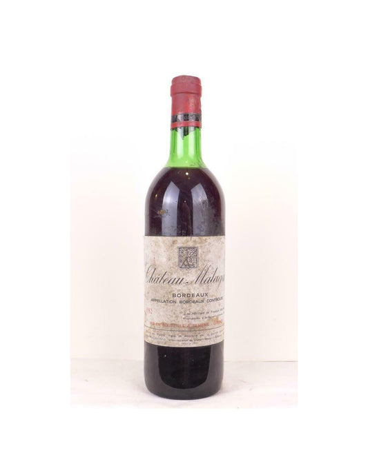 1982 - bordeaux - château malagar héritiers de françois mauriac - rouge - bordeaux - Just Wines 