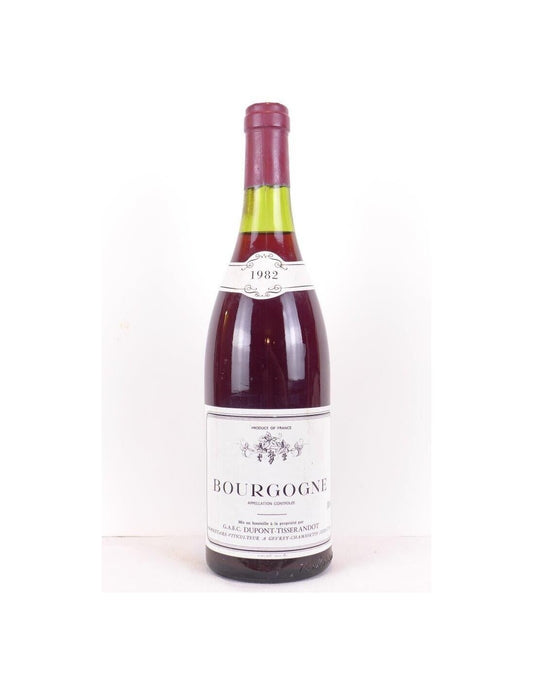 1982 - bourgogne - dupont-tisserandot - rouge - bourgogne - Just Wines 