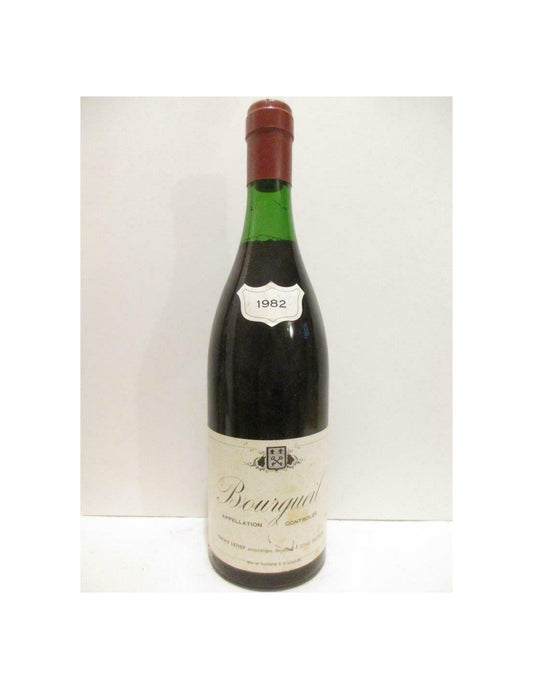 1982 - bourgueil - gérard lefief - rouge - loire - touraine - Just Wines 