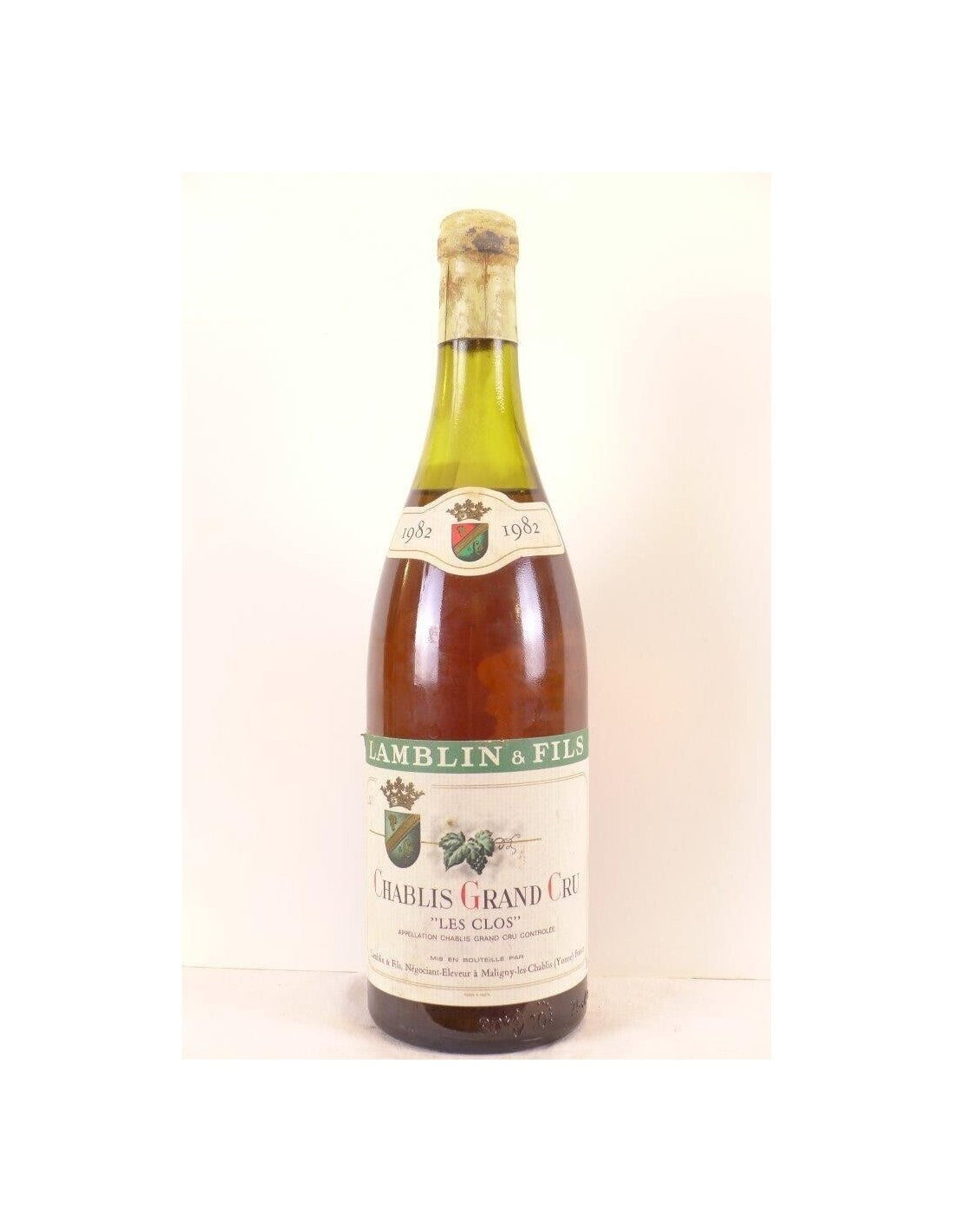 1982 - chablis - lamblin et fils grand cru les clos - blanc - bourgogne - Just Wines 