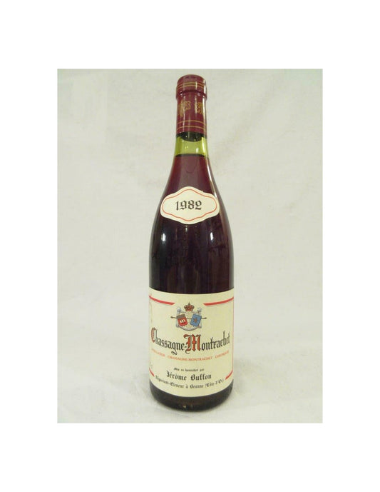 1982 - chassagne-montrachet - jérôme buffon - rouge - bourgogne - Just Wines 