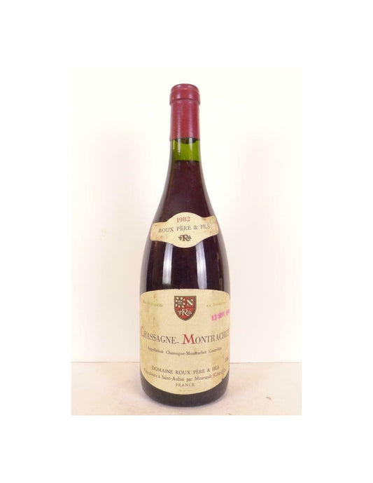 1982 - chassagne-montrachet - roux père et fils - rouge - bourgogne - Just Wines 