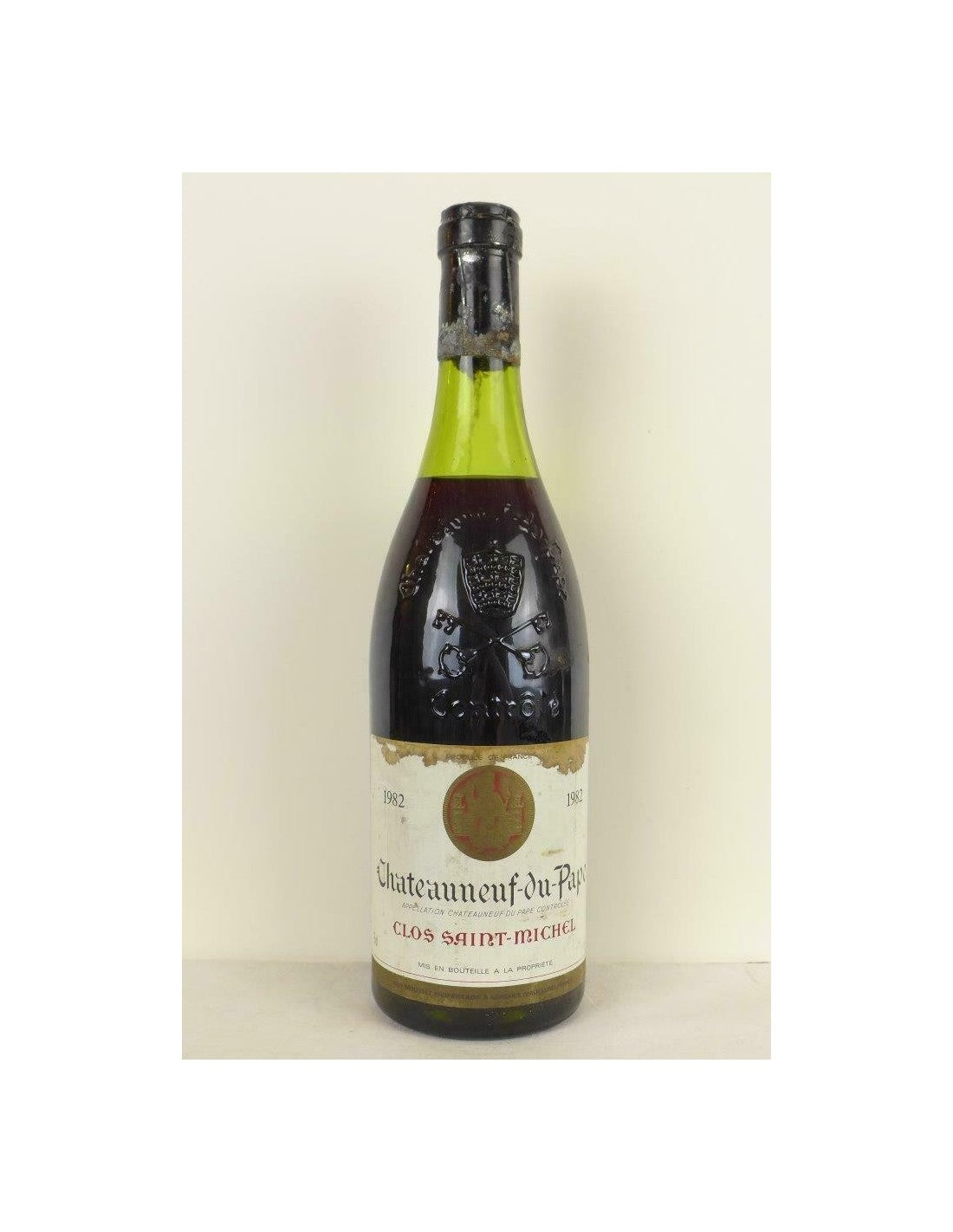 1982 - châteauneuf du pape - clos saint-michel (capsule corrodée) - rouge - rhône - Just Wines 