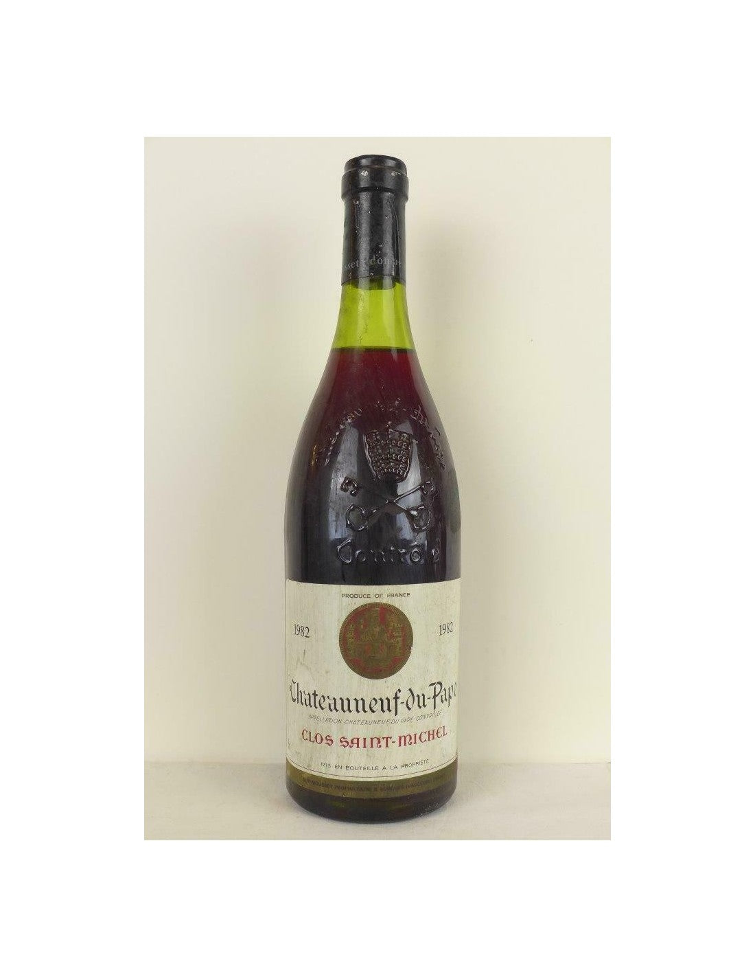 1982 - châteauneuf du pape - clos saint-michel - rouge - rhône - Just Wines 