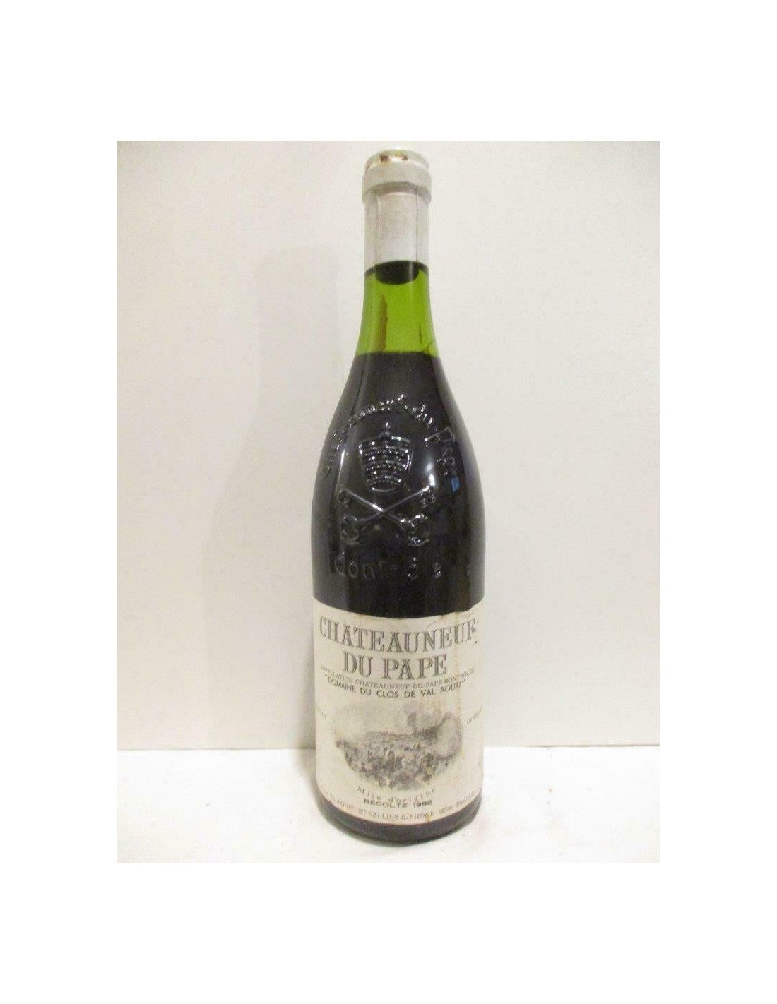 1982 - châteauneuf du pape - domaine du clos de val aouri - rouge - rhône - Just Wines 