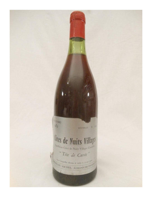 1982 - côte de nuits villages - christian michel tête de cuvée (étiquette abîmée) - rouge - bourgogne - Just Wines 