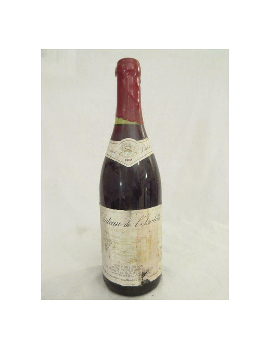 1982 - côtes du lubéron - château de l'isolette - rouge - côtes du rhône - Just Wines 