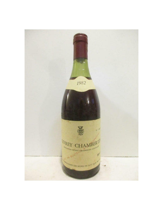 1982 - gevrey-chambertin - compagnons des muids du roy - rouge - bourgogne - Just Wines 