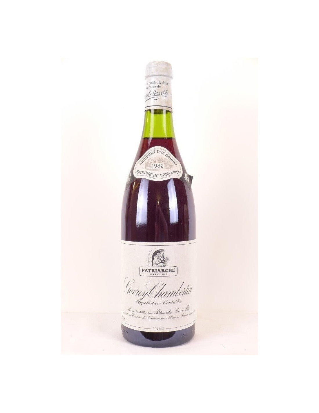 1982 - gevrey-chambertin - patriarche père et fils rempart des dames - rouge - bourgogne - Just Wines 