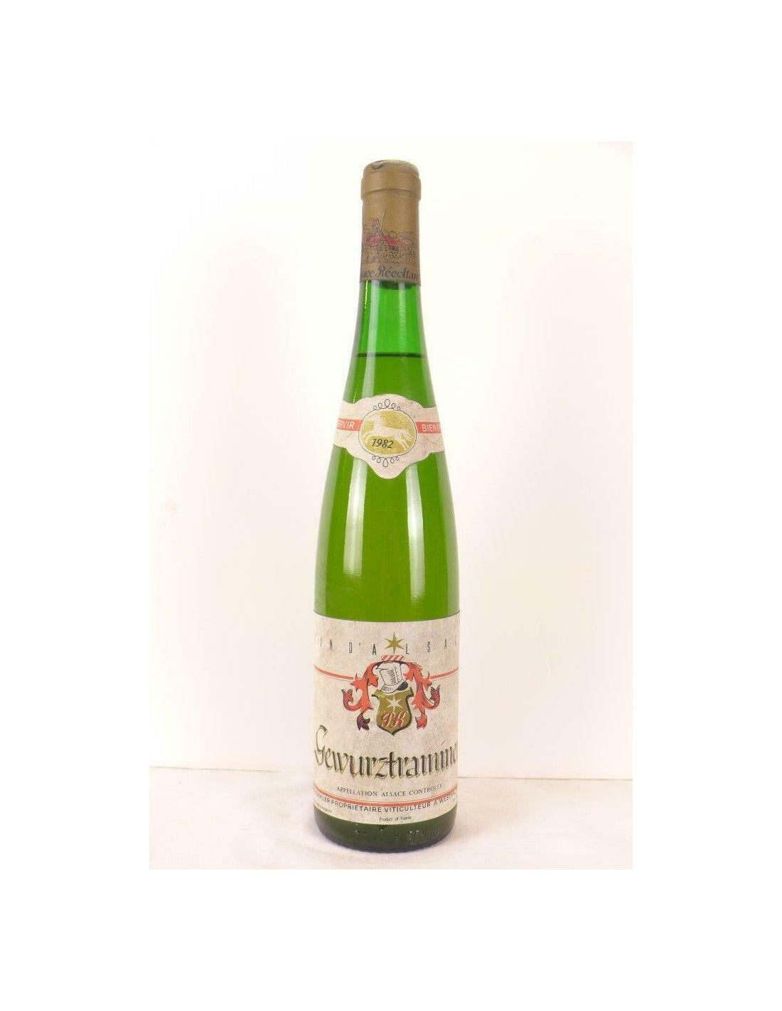 1982 - gewurztraminer - pierre koehler - blanc - alsace - Just Wines 