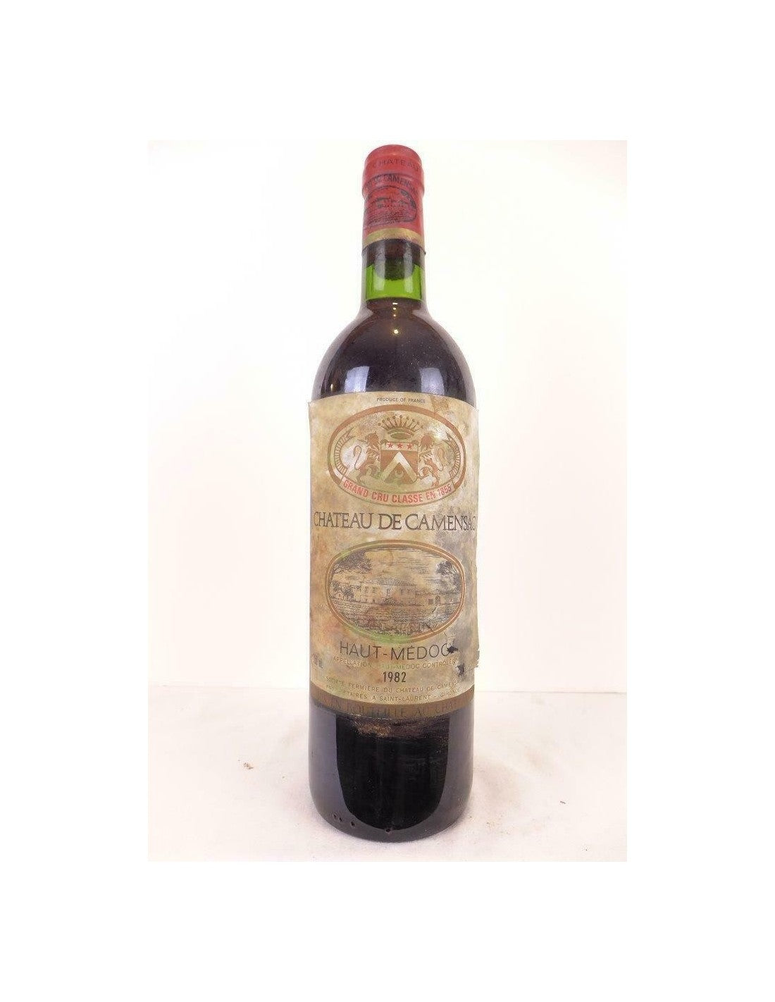 1982 - haut-médoc - château de camensac grand cru classé (b3) - rouge - bordeaux - Just Wines 