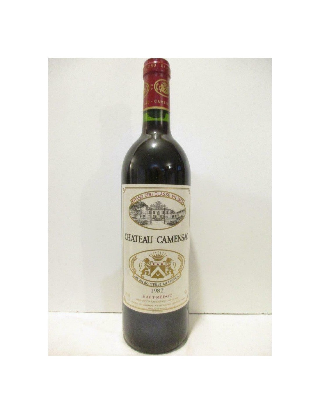 1982 - haut-médoc - château de camensac grand cru classé - rouge - bordeaux - Just Wines 