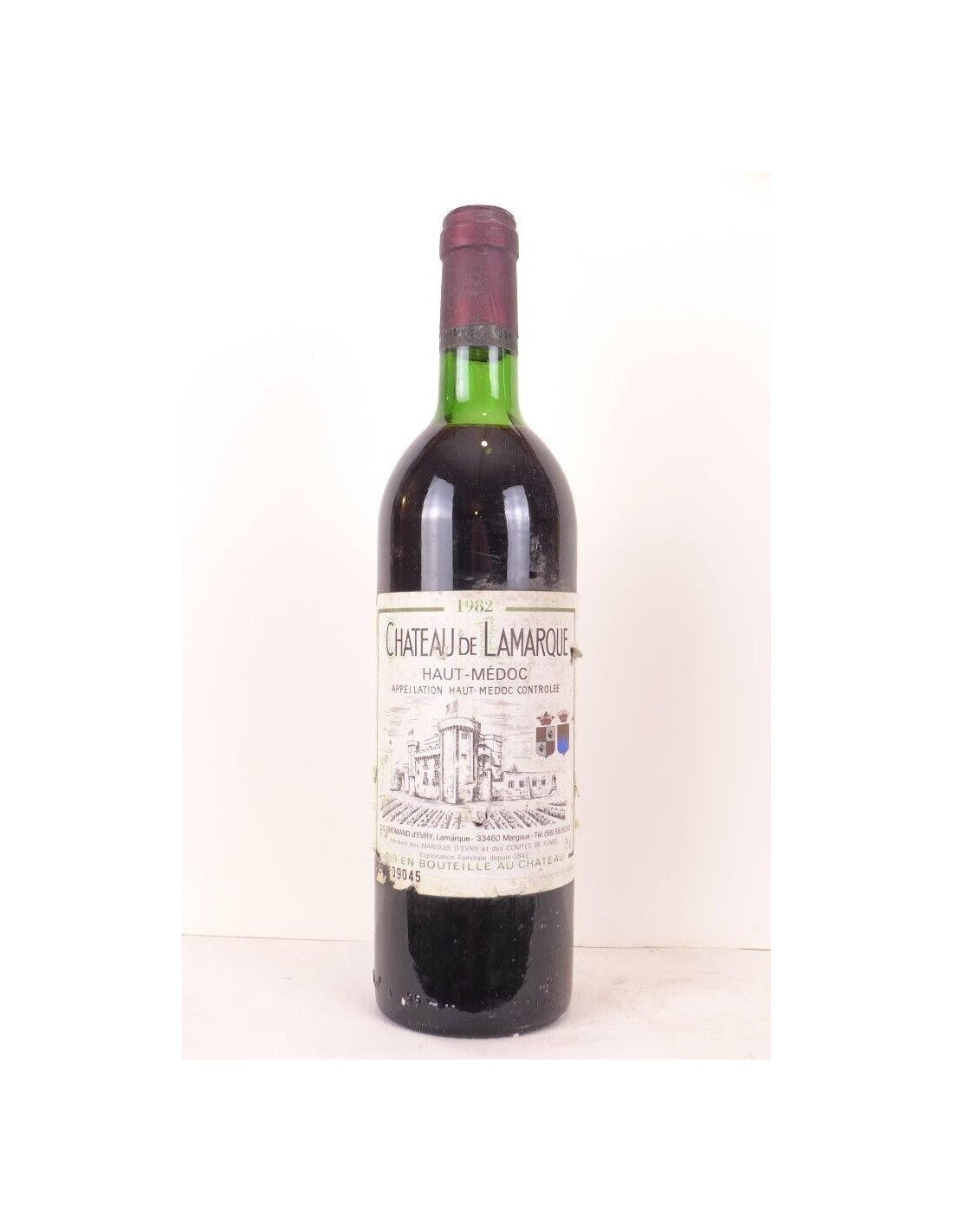 1982 - haut-médoc - château de lamarque - rouge - bordeaux - Just Wines 