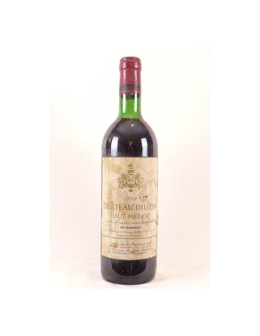 1982 - haut-médoc - château dillon cru bourgeois - rouge - bordeaux - Just Wines 