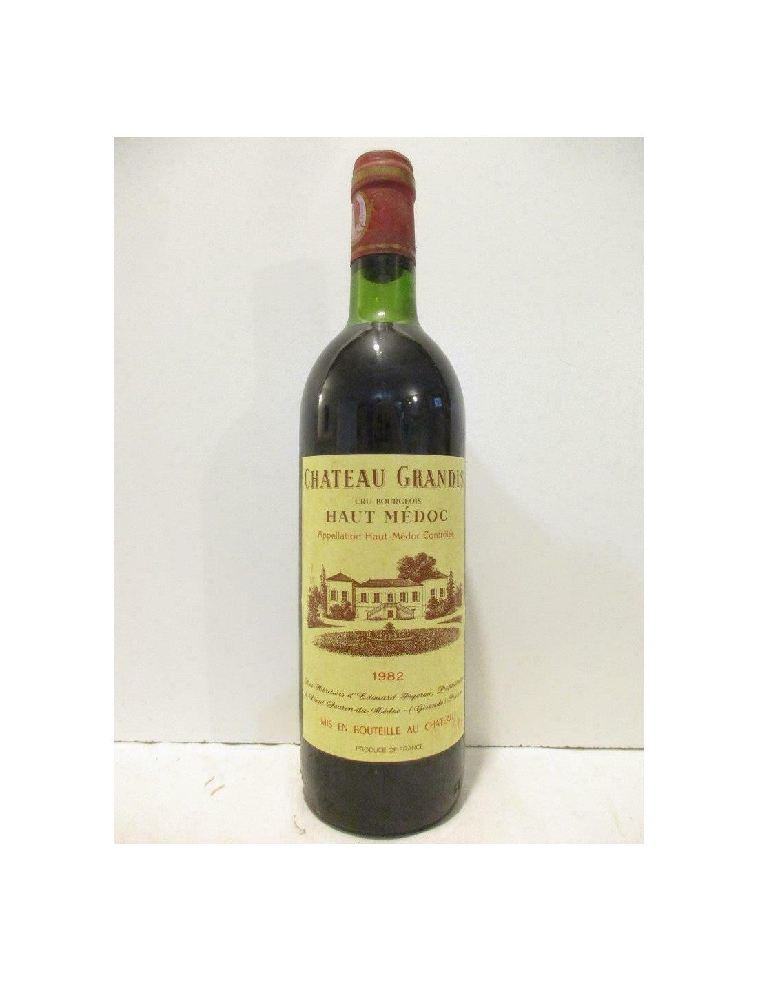 1982 - haut-médoc - château grandis cru bourgeois - rouge - bordeaux - Just Wines 