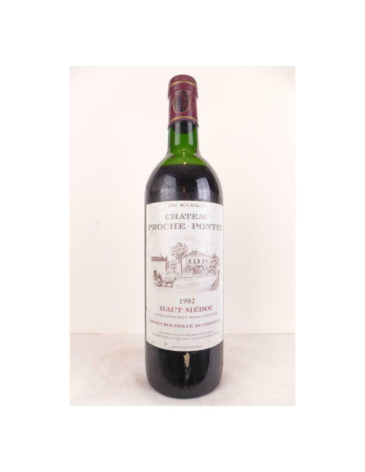 1982 - haut-médoc - château proche-pontet cru bourgeois (b1) - rouge - bordeaux - Just Wines 